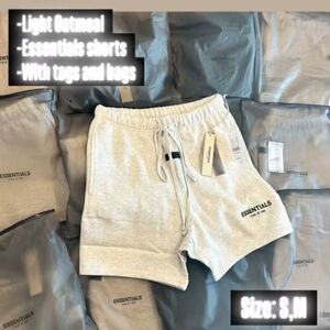 Essentials Oatmeal Men's Athletic Shorts